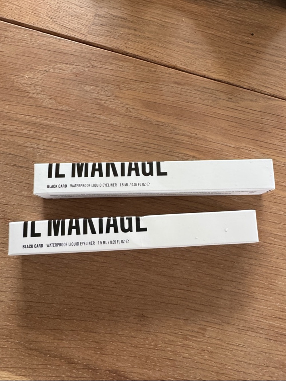 IL MAKIAGE Black Waterproof Liquid Eyeliner - set of 2!